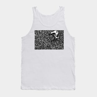 Coffee beans in black and white Tank Top